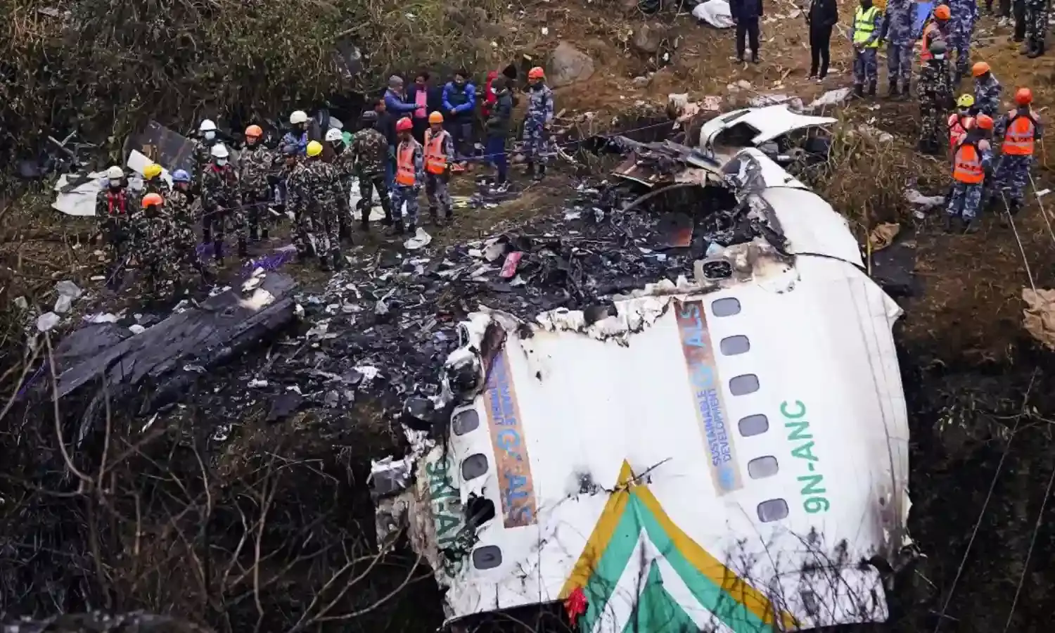 Nepal plane Crash: नेपाल प्लेन क्रैश में 18 लोगों की मौत, 19 लोग थे सवार काठमांडू से पोखरा जा रहा, सौर्य एयरलाइंस Nepal plane Crash: नेपाल प्लेन क्रैश में 18 लोगों की मौत, 19 लोग थे सवार काठमांडू से पोखरा जा रहा, सौर्य एयरलाइंस