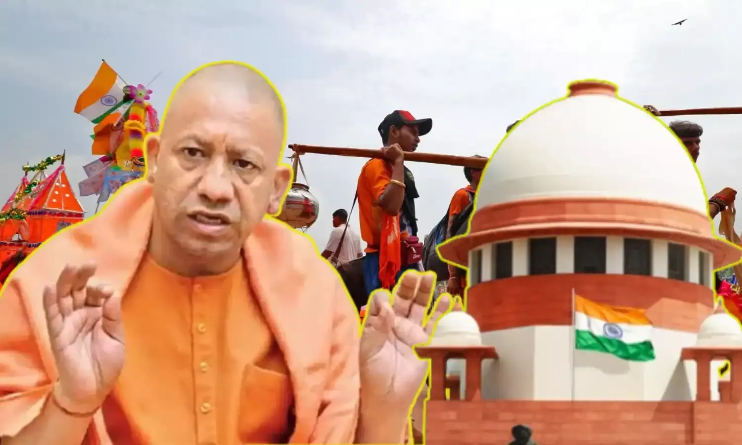 Kanwar Yatra : योगी सरकार ने सुप्रीम कोर्ट को बताया, आखिर क्यों दिया नेमप्लेट लगाने का आदेश Kanwar Yatra : योगी सरकार ने सुप्रीम कोर्ट को बताया, आखिर क्यों दिया नेमप्लेट लगाने का आदेश