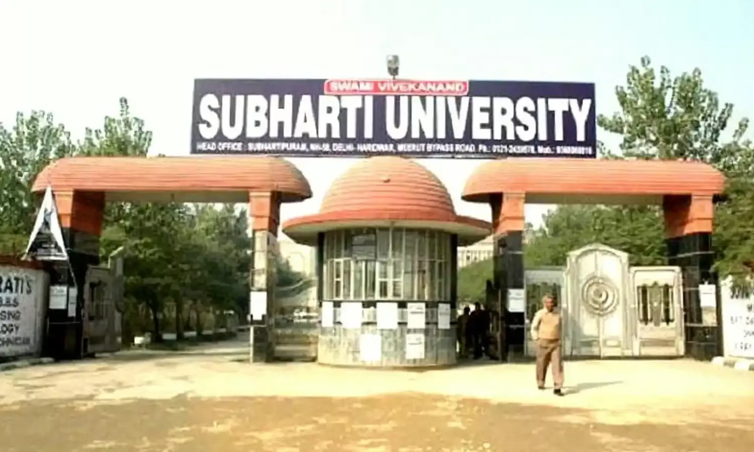 सुभारती यूनिवर्सिटी में UP STF की छापेमारी, CSIR NET की परीक्षा में हो रही थी नकलबाजी