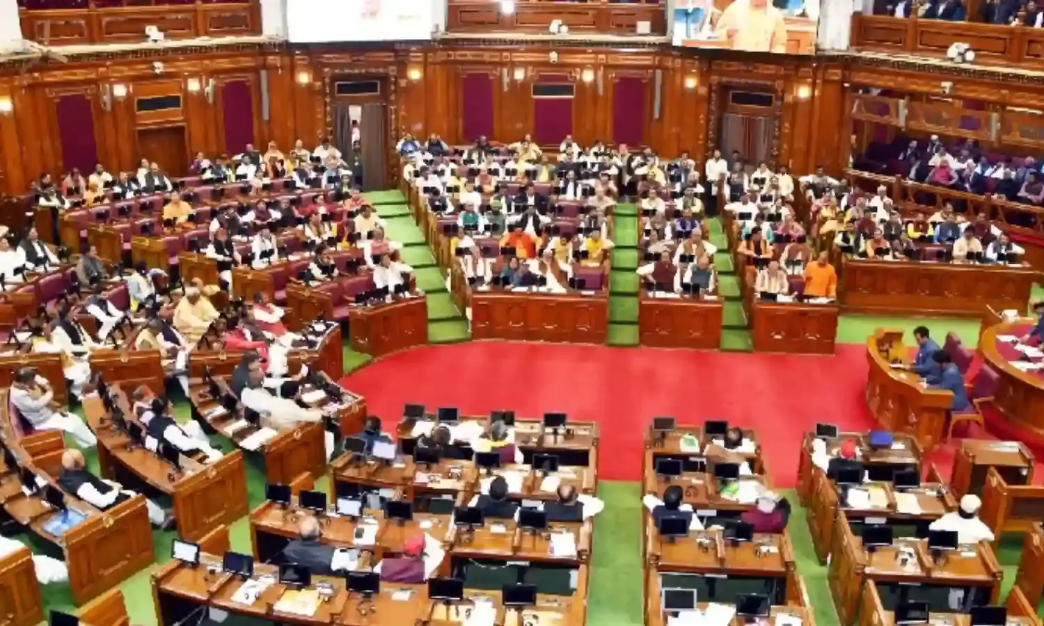 उत्तर प्रदेश विधानसभा का बजट सत्र आज से शुरू, धरना - प्रदर्शन की तैयारी में सपा