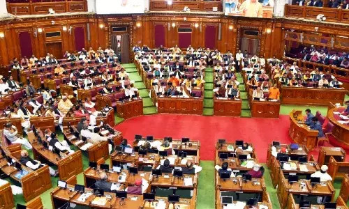 उत्तर प्रदेश विधानसभा का बजट सत्र आज से शुरू, धरना - प्रदर्शन की तैयारी में सपा
