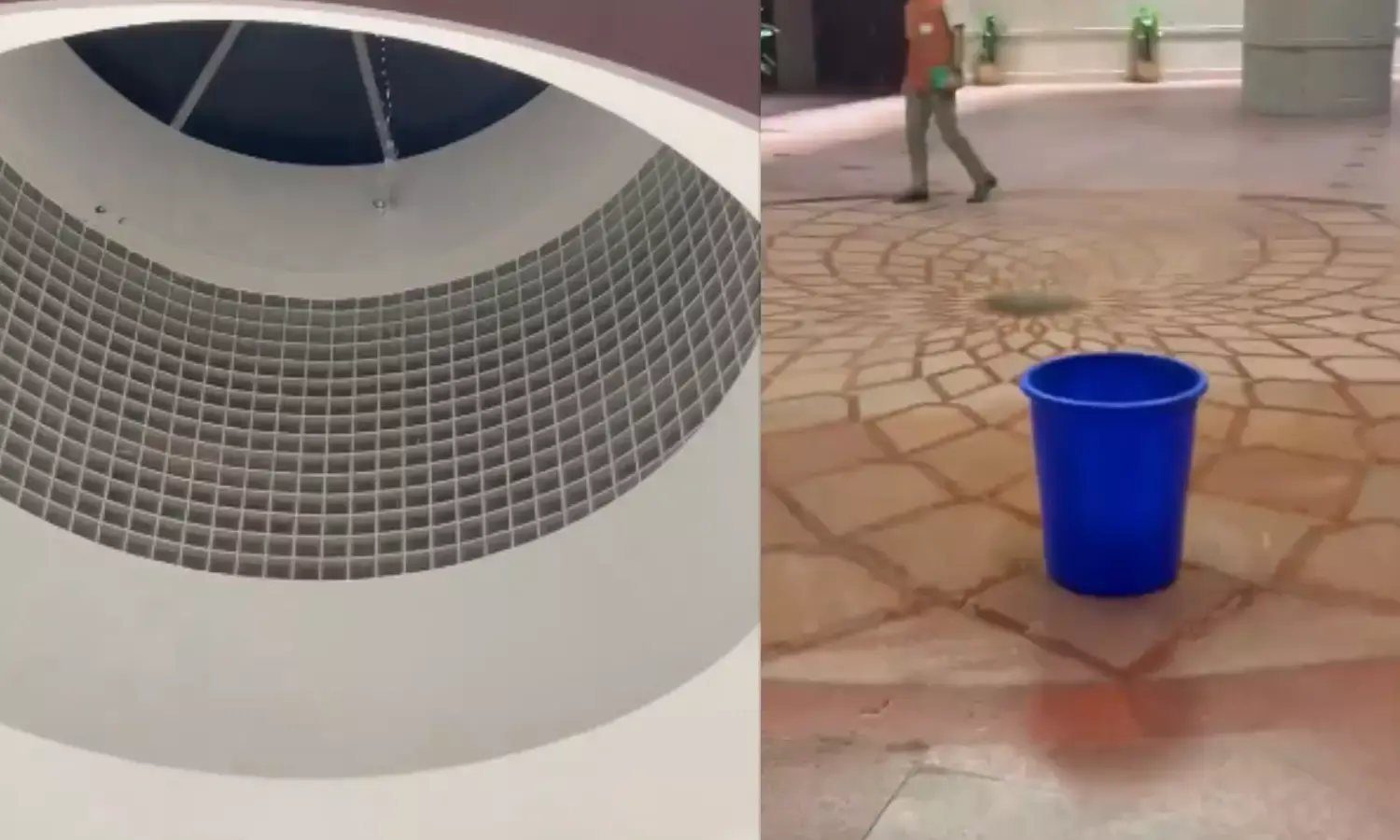 Viral Video : इससे अच्छी तो वो पुरानी संसद थी...क्यों न लौट चले, संसद की छत से टपकते पानी पर अखिलेश का तंज