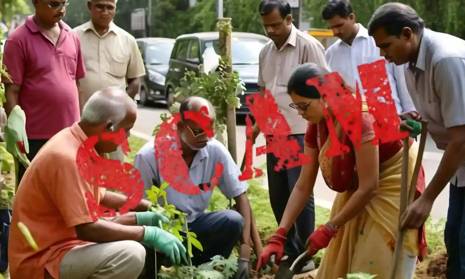 UP CAG Report : कैग रिपोर्ट में सामने आया वन विभाग का बड़ा घोटाला, जेसीबी के नाम पर बाइक से पौधे ढोए