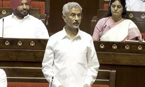 इंडिया में हैं शेख हसीना, ढाका में अधिकारियों के संपर्क में भारत - राज्यसभा में बोले विदेश मंत्री एस जयशंकर