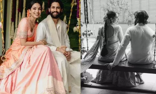 Naga Chaitanya and Shobhita: शोभिता धुलिपाला और नागा चैतन्य की सगाई, सोशल मीडिया पर धूम मचाने वाली तस्वीरें