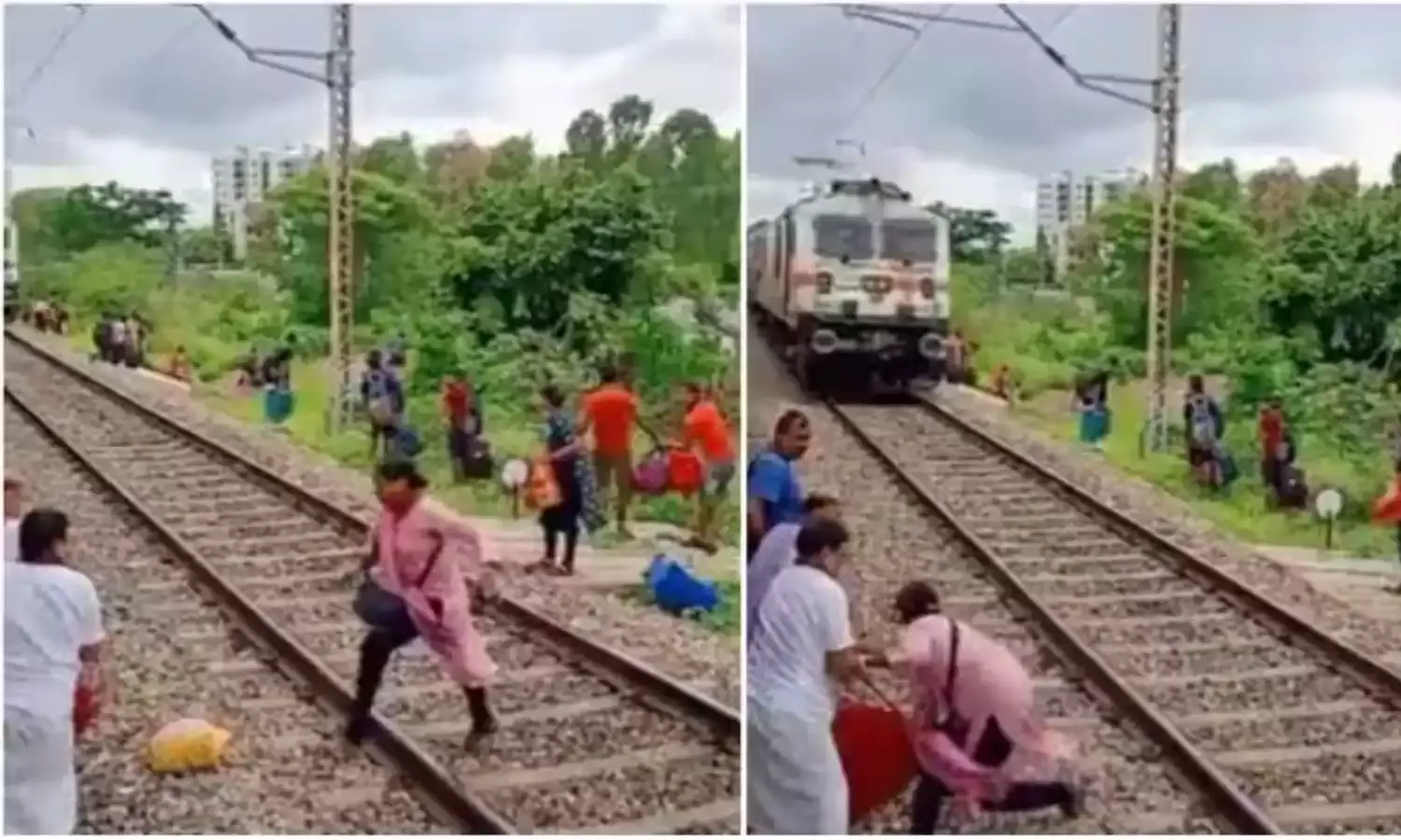 BINA NEWS: बीना में ट्रैक पार करते समय संपर्क क्रांति एक्सप्रेस की चपेट में आया रेलवे कर्मचारी, मौके पर मौत