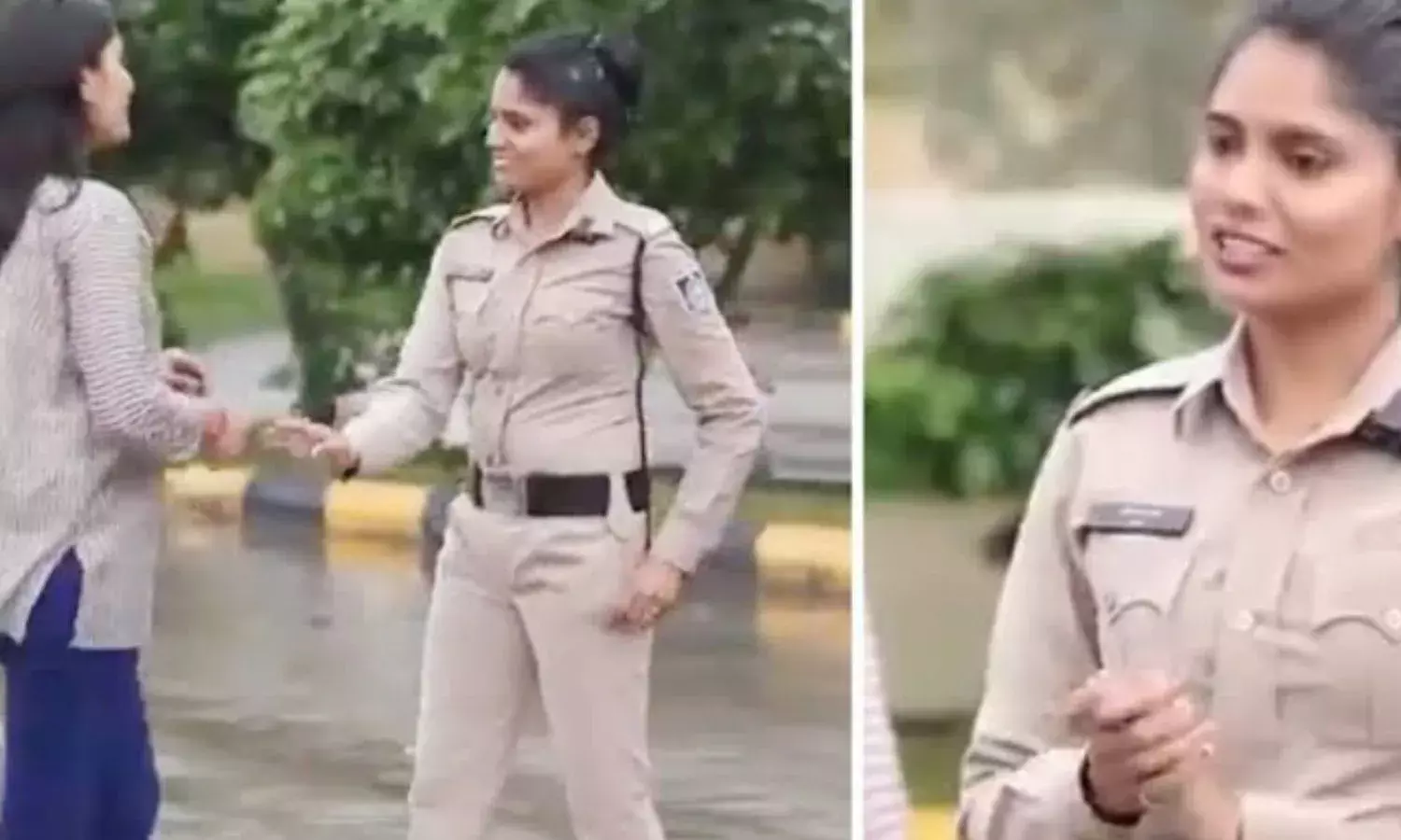 वर्दी पहनकर इंदौर की निजी कोचिंग का प्रचार कर रही थी महिला आरक्षक, SP ने किया सस्पेंड