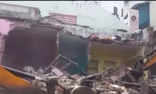 उदयपुर में चाकूबाजी की घटना के बाद प्रशासन का एक्शन, आरोपी छात्र के घर पर चला बुलडोर