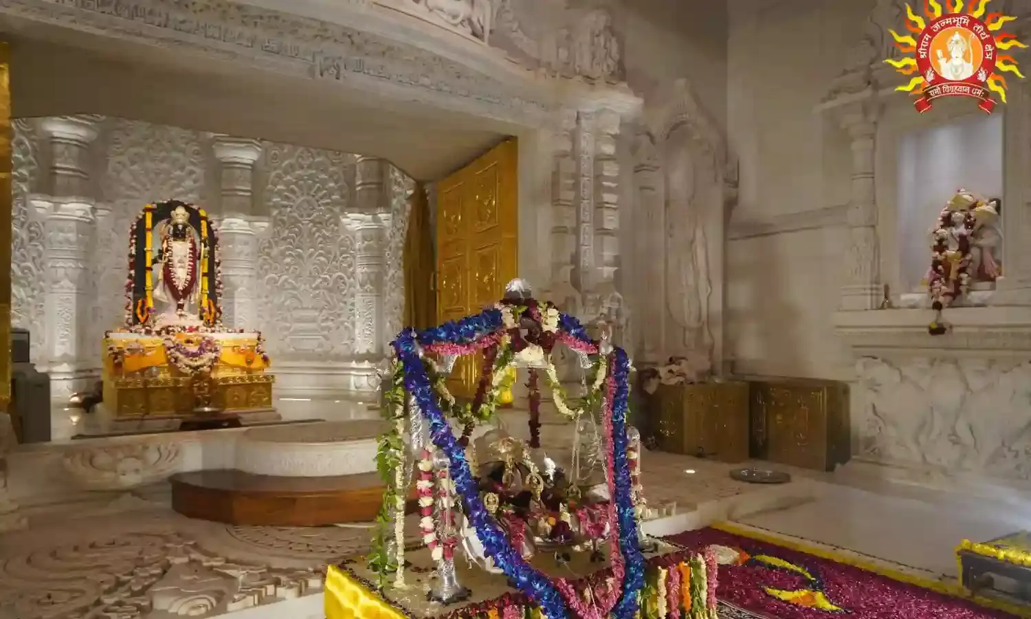 रामनगरी में दो दिवसीय कृष्ण जन्मोत्सव का हुआ प्रारम्भ, राममंदिर में घंट-घड़ियाल के बीच मनेगा भगवान कृष्ण का जन्मोत्सव... रामनगरी में दो दिवसीय कृष्ण जन्मोत्सव का हुआ प्रारम्भ, राममंदिर में घंट-घड़ियाल के बीच मनेगा भगवान कृष्ण का जन्मोत्सव...