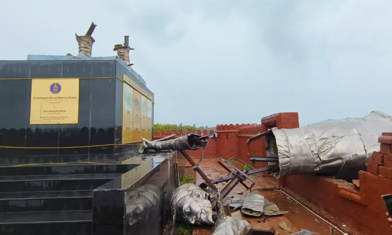 शिवाजी महाराज मूर्ति मामले में पहली गिरफ्तारी, स्ट्रक्चरल कंसल्टेंट चेतन पाटिल पुलिस हिरासत में