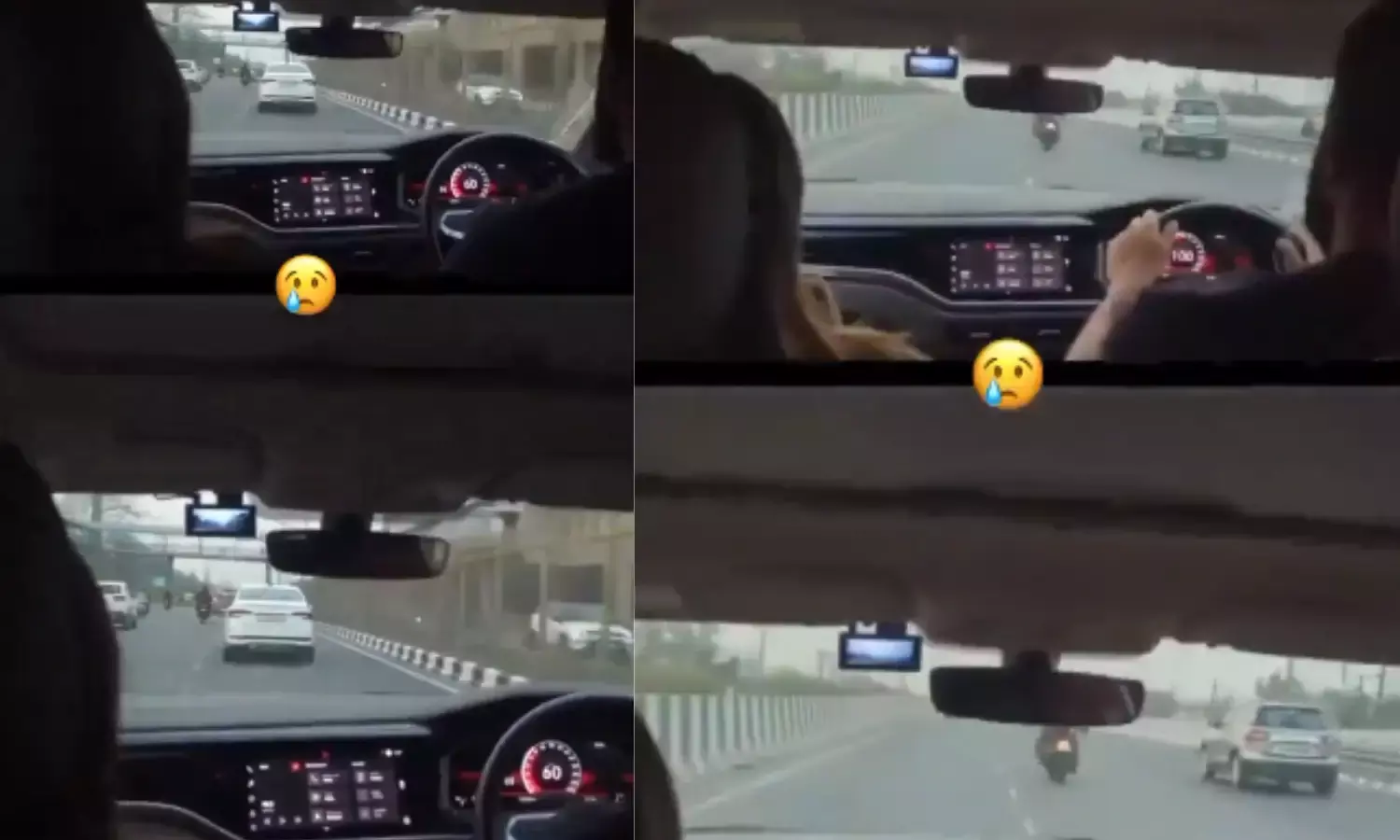 सोशल मीडिया इन्फ्लुएंसर रजत दलाल ने बाइक सवार को टक्कर मारी, वीडियो वायरल