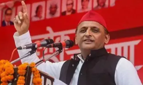 अखिलेश यादव का CM योगी को जवाब - जीवन में प्रेम-मिलन, मेल-मिलाप का अभाव