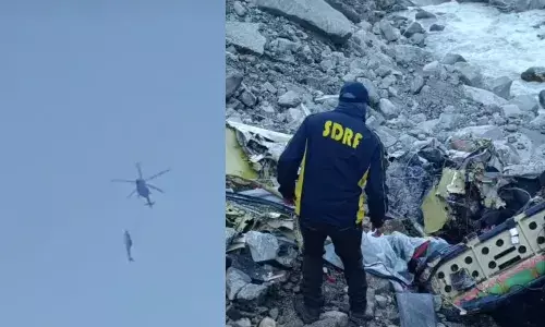 केदारनाथ में बड़ा हादसा, हैंग करके ले जाया जा रहा हेलीकॉप्टर नीचे गिरा