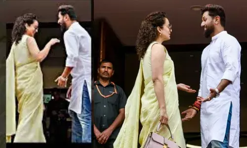 कंगना रनौत और चिराग पासवान की वायरल तस्वीरों ने सोशल मीडिया पर मचाई हलचल