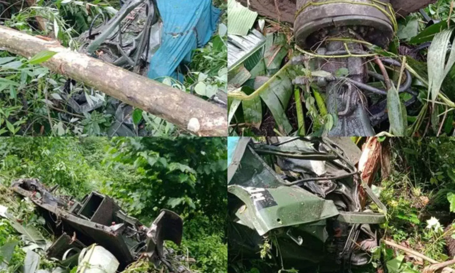 सड़क से फिसल कर 700-800 गहरी खाई में गिरा सैनिक ट्रक, चार जवान हुए शहीद