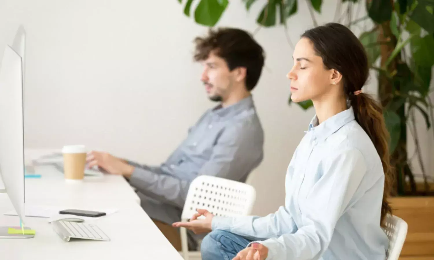 ऑफिस सीट पर बैठे- बैठे करें ये तीन योगासन, शरीर के लिए होंगे फायदेमंद ऑफिस सीट पर बैठे- बैठे करें ये तीन योगासन, शरीर के लिए होंगे फायदेमंद