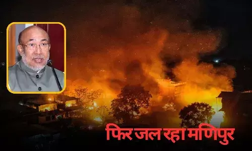 मणिपुर हिंसा के बीच CM बीरेन सिंह ने राज्यपाल से की मुलाकात