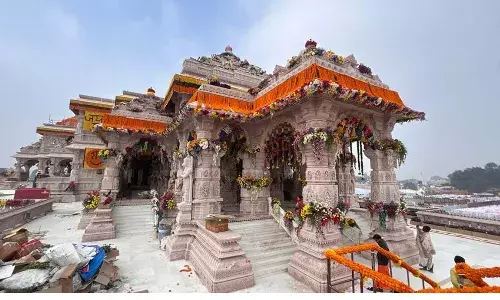 राम मंदिर का प्रथम तल 90% पूरा, 2025 तक होगी राम दरबार की मूर्तियों की स्थापना… राम मंदिर का प्रथम तल 90% पूरा, 2025 तक होगी राम दरबार की मूर्तियों की स्थापना…