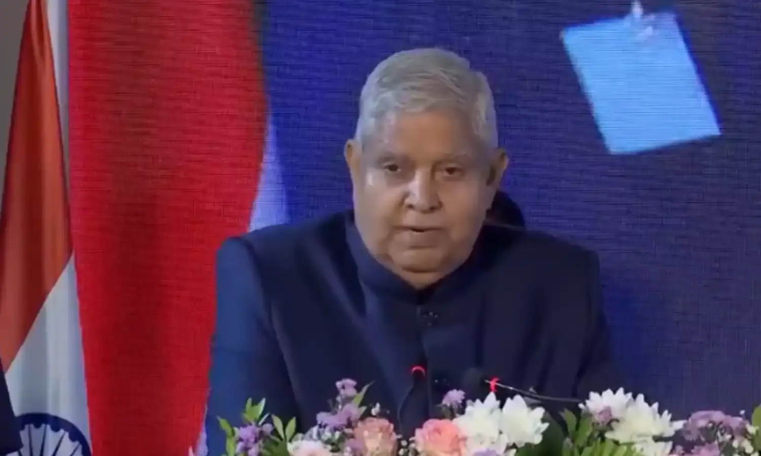 उप राष्ट्रपति जगदीप धनखड़ ने बिना नाम लिए राहुल गांधी पर हमला बोला