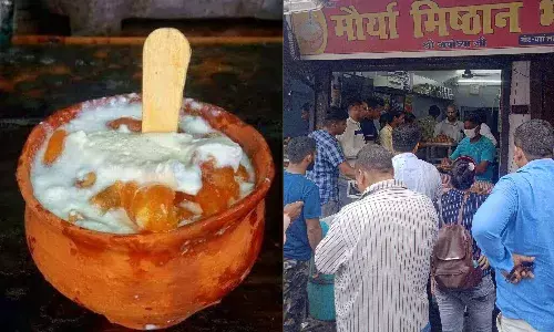 70 वर्षों से लोगो की पसंद बनी हुई है मौर्या मिष्ठान की दही जलेबी...