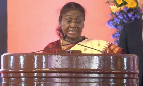 राष्ट्रपति ने इंदौर-उज्जैन सिक्स लेन का किया भूमिपूजन, बोलीं- उज्जैन भारत का सबसे महत्वपूर्ण नगर