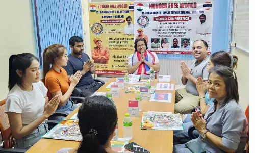 फ़ूडमैन विशाल सिंह को हंगर फ्री वर्ल्ड मिशन के लिए बैंककॉक में किया गया सम्मानित…