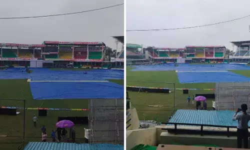 कानपुर में हो रही तेज बारिश से रुकी टीम इंडिया की प्रैक्टिस