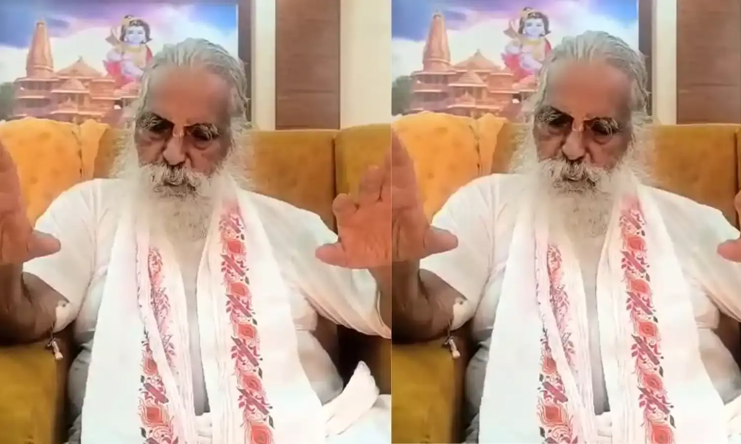 पूरी तरह स्‍वस्‍थ हैं राम जन्मभूमि ट्रस्ट के अध्यक्ष महंत नृत्य गोपाल दास, अफवाहों पर न दें ध्‍यान...