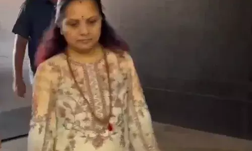 K. Kavitha Admitted in Hospital