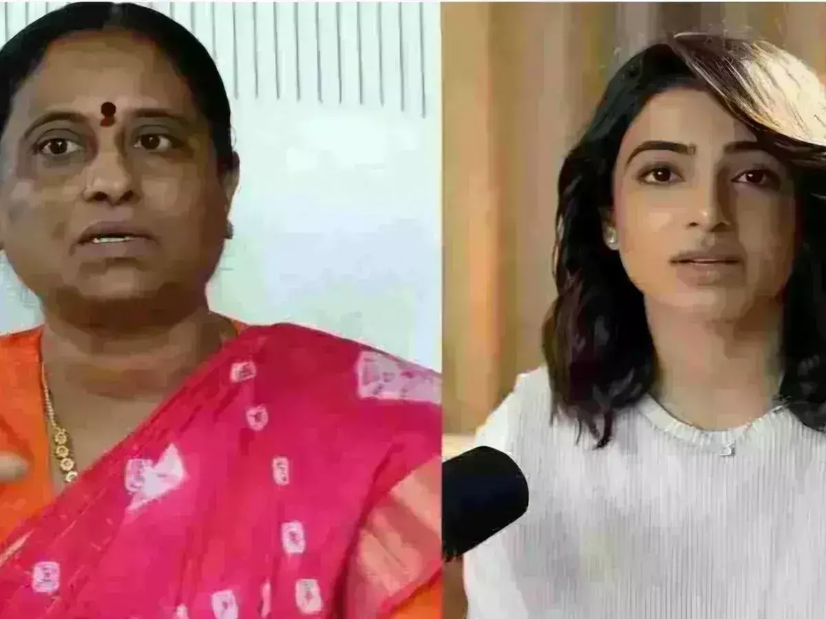 आलोचना के बाद मंत्री सुरेखा ने समांथा- नागा के तलाक पर दिया बयान लिया वापस