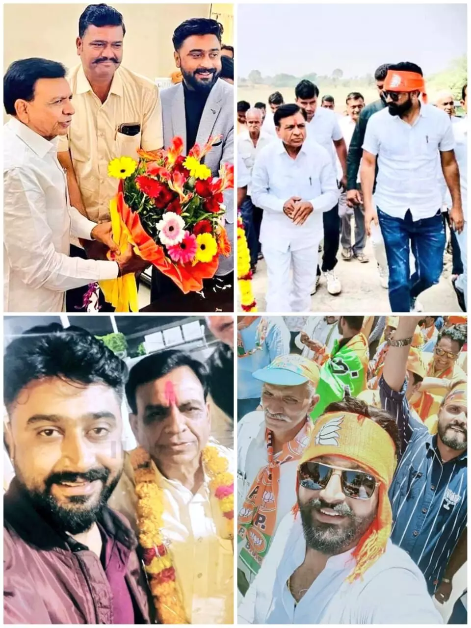 मंदसौर के रहने वाले आरोपी हरीश आंजना की डिप्टी सीएम जगदीश देवड़ा के साथ तस्वीरें