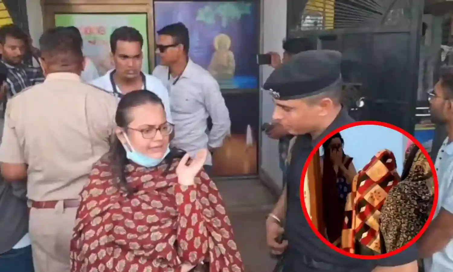 बाड़मेर जिला कलेक्टर टीना डाबी ने स्पा में डाली रेड, अंदर कमरों में मिली कई लडकियां