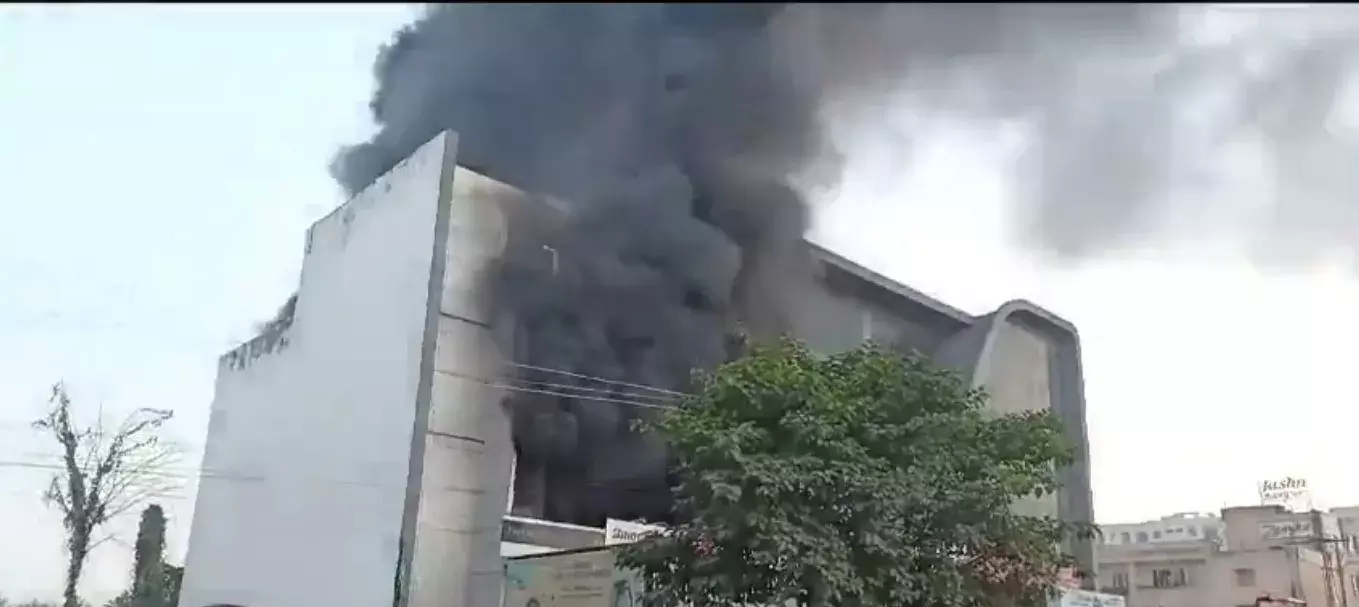Lucknow Tyre Warehouse Fire
