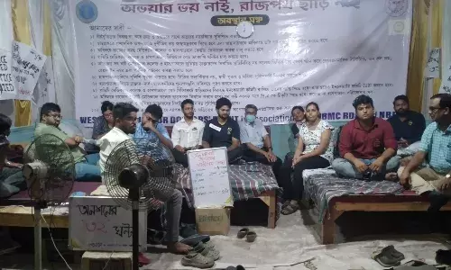 बंगाल के जूनियर डॉक्टर्स को आमरण अनशन करते एक हफ्ता हो गया...कब जागेगी ममता सरकार