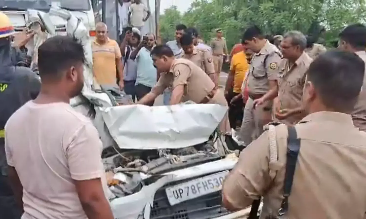 Kanpur-Etawah Highway Road Accident