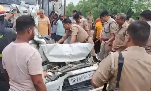 Kanpur-Etawah Highway Road Accident