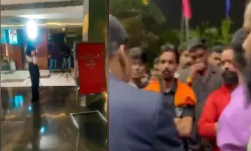 इंदौर में फैशन शो के नाम पर अश्लीलता, हिन्दू नाम से शो में भाग ले रहे मुस्लिम युवक, बजरंग दल ने किया हंगामा