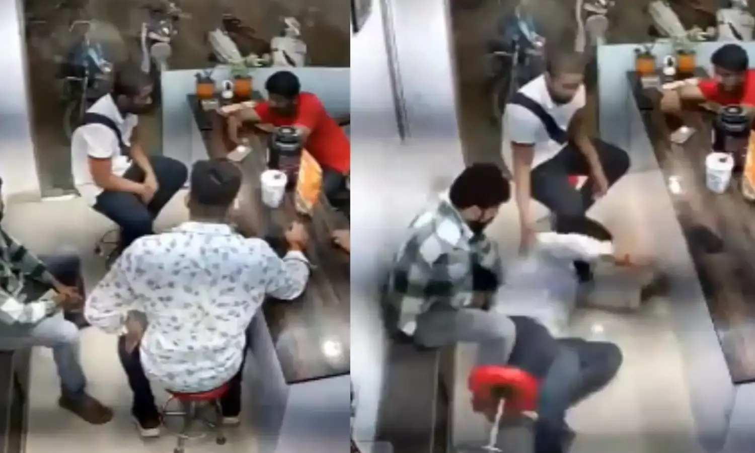 दोस्तों के साथ हंसते हुए अचानक गिरा गया युवक, मौके पर ही मौत