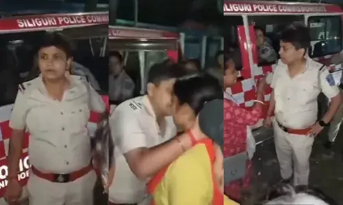 सिलीगुड़ी की महिला ASI का वीडियो वायरल, नशे की हालत में की शर्मनाक हरकत…