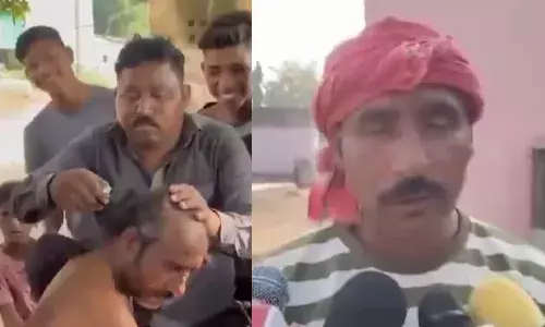 दबंगों के आगे बेबस मजदूर, रस्सी से हाथ बांधकर दी सजा, बाल भी काटे, जानिए पूरा मामला...