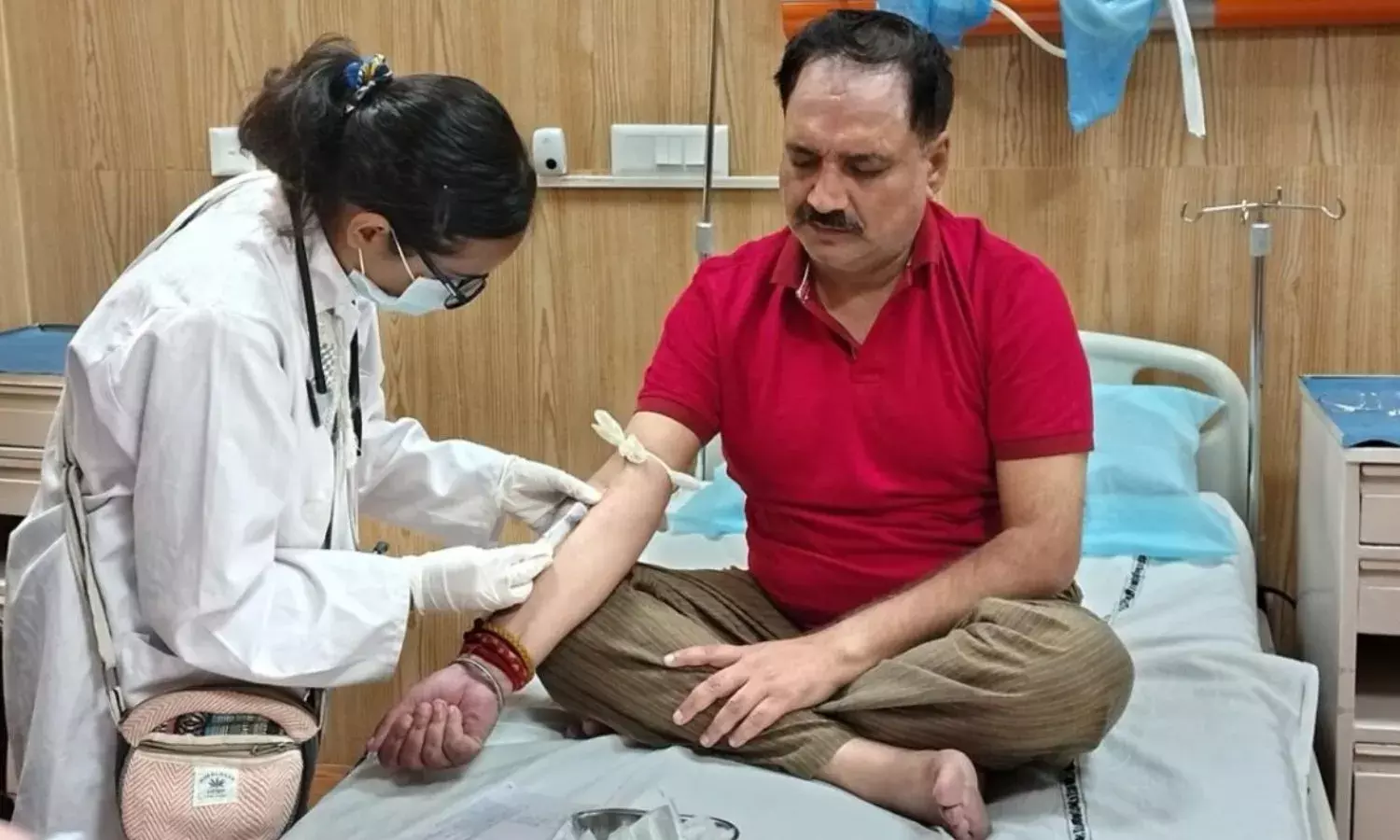 दिल्ली BJP प्रदेश अध्यक्ष वीरेंद्र सचदेवा की बिगड़ी तबीयत, RML अस्पताल में हुए भर्ती