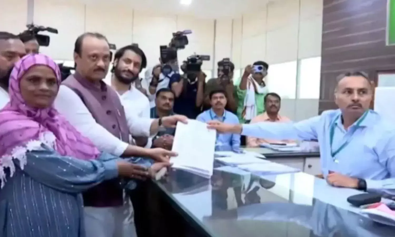 Ajit Pawar Filed Nomination for Maharashtra Election 2024