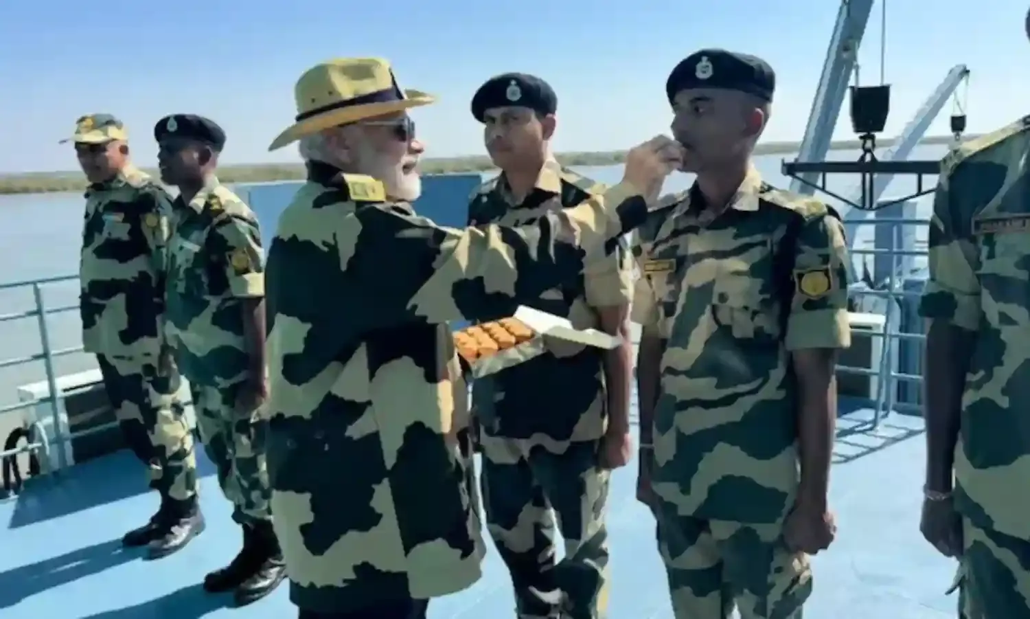 PM Modi Celebrated Diwali with Soldiers