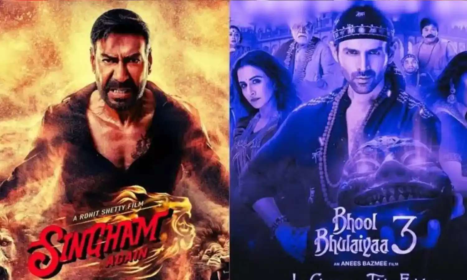 बॉक्स ऑफिस में पहले दिन अजय देवगन या कार्तिक आर्यन किसका चला जादू? जानें