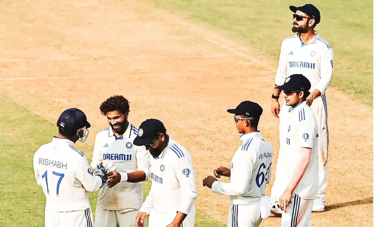 अश्विन जड़ेजा की जोड़ी ने किया जादू, मैच के दूसरे दिन ही जीत के करीब पहुंचा भारत...