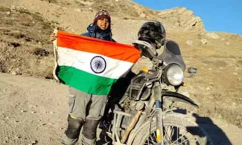 Kanchan Ugursendi First Biker To Reach Lipulekh Pass