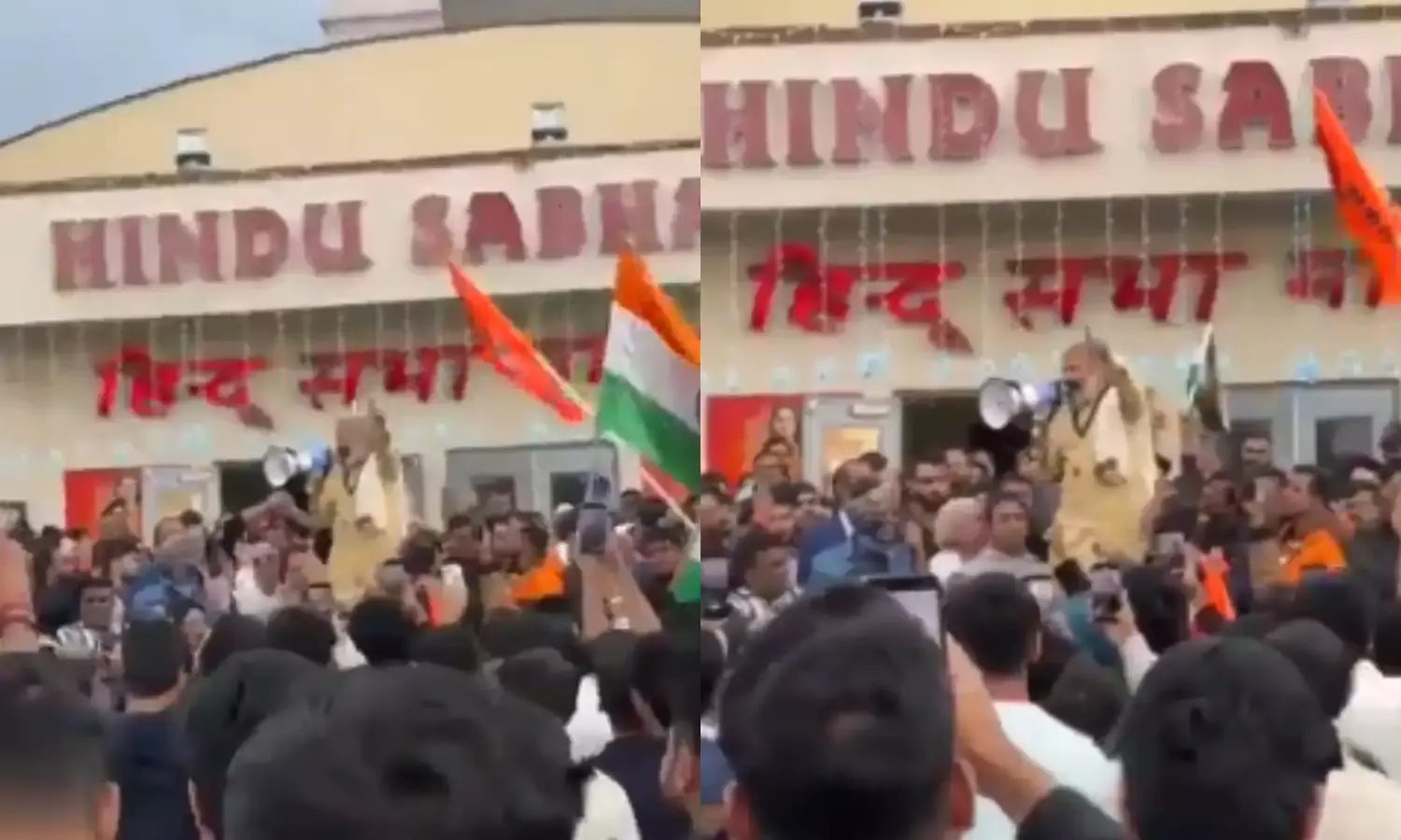 ब्रैम्पटन में लगे ‘बंटोगे तो कटोगे’ के नारे, हिन्दू मंदिरों पर हुए हमलों को लेकर ट्रुडो सरकार घिरी