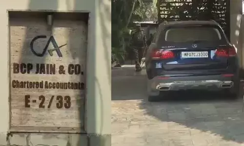 अरेरा कॉलोनी में चार्टर्ड अकाउंटेंट बीसी जैन के ठिकानों पर ईडी की छापेमारी