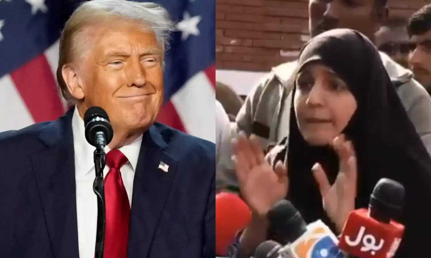 मुस्लिम लड़की ने किया दावा - डोनाल्ड ट्रम्प ही हैं मेरे पिता