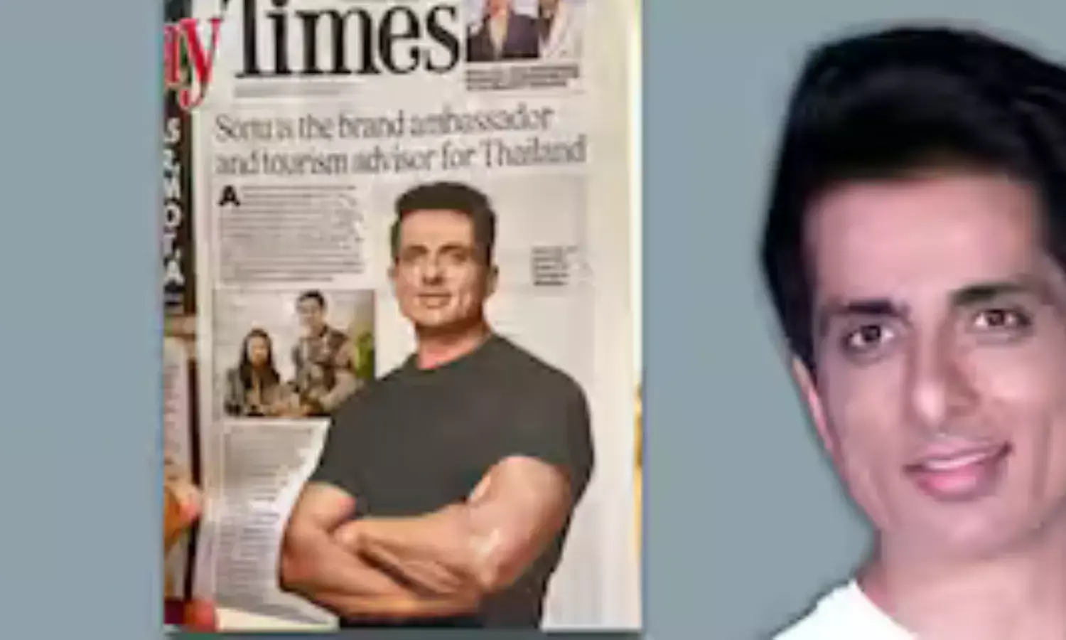 थाइलैंड में सोनू सूद के काम को मिला सम्मान, बनाया ब्रांड एंबेसडर